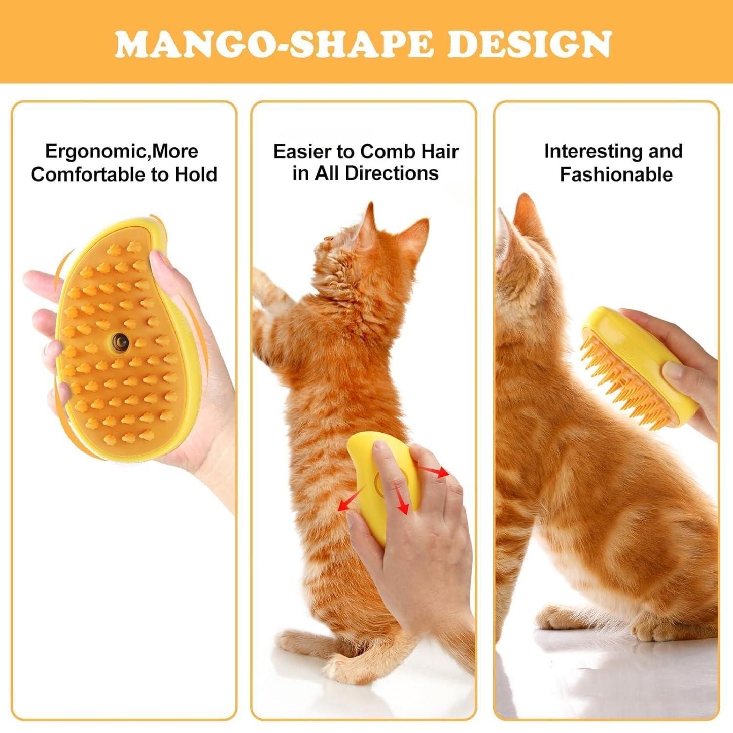 Branmart™ Steaming Pet Hairbrush