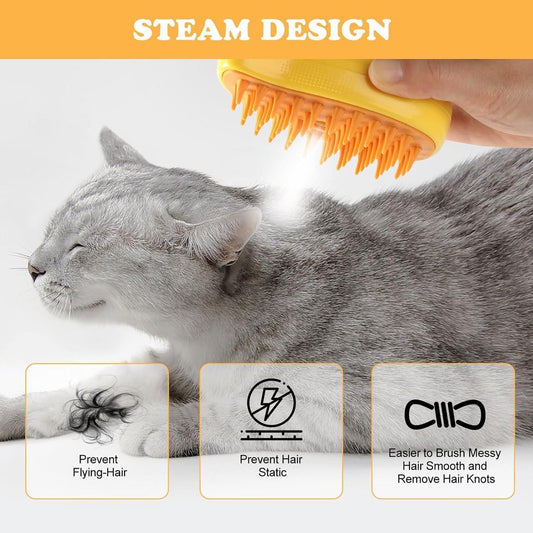 Branmart™ Steaming Pet Hairbrush