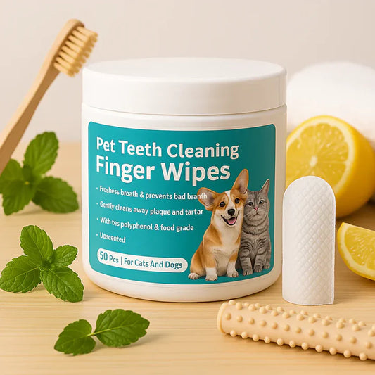 Branmart™ Pet Dental Wipes – 50 Wipes Pack